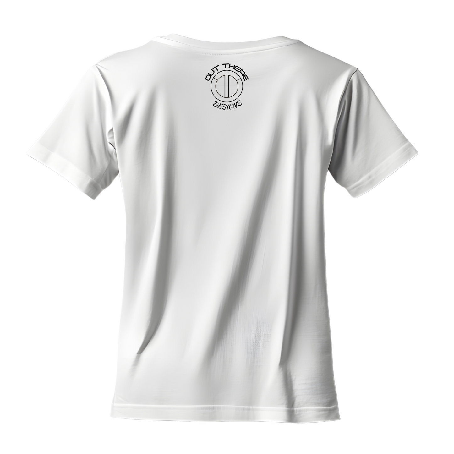 "I’M NOT HIGH. I’M OVERSTIMULATED. #AUTISTIC" Tee — (Ladies' fit)